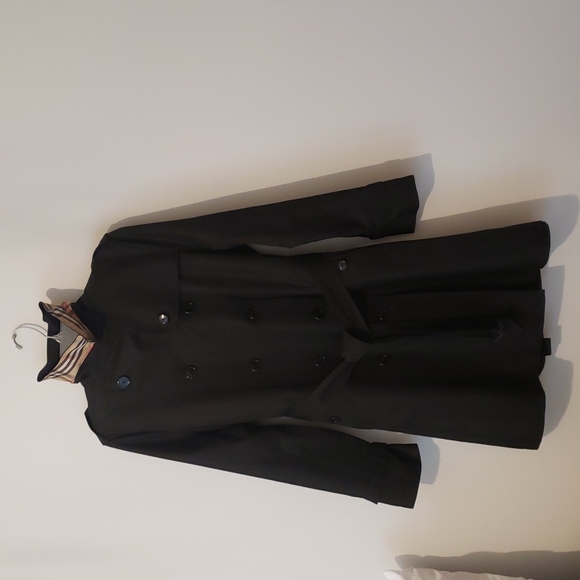 Burberry London Black Trench Coat size M